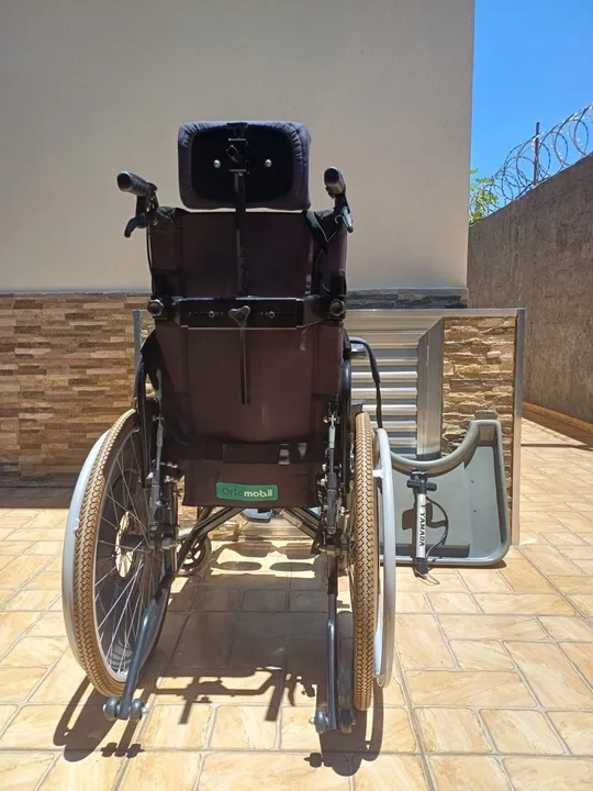 Cadeira de Rodas MA3R Alumínio Reclinável Ortomobil