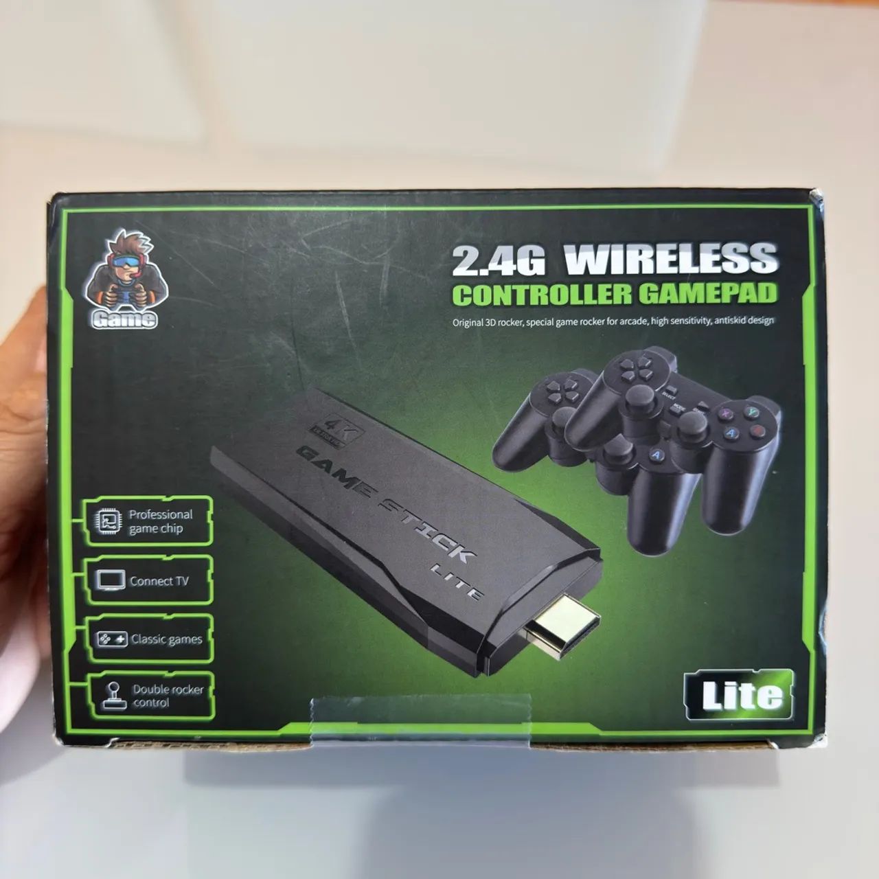 Game Stick Lite 2.4G Wireless Controller Gamepad