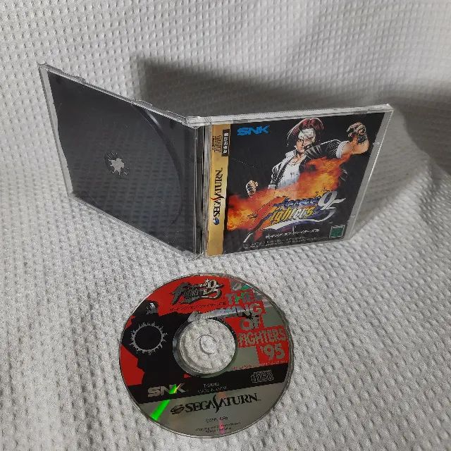 JOGO SEGA SATURN the king of fighters KOF 95 COMPLETA