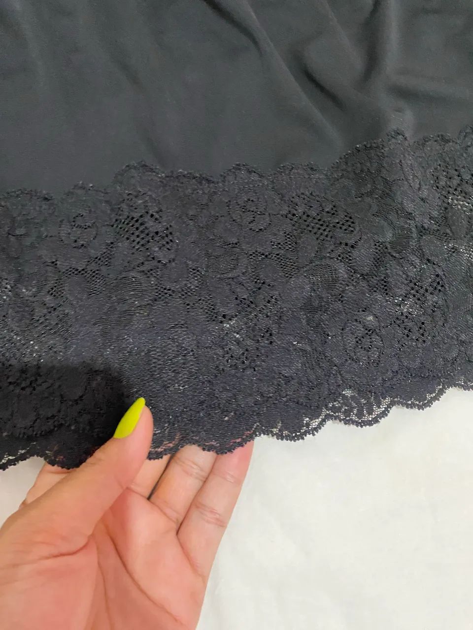 Saia com bico de renda - Foto 2