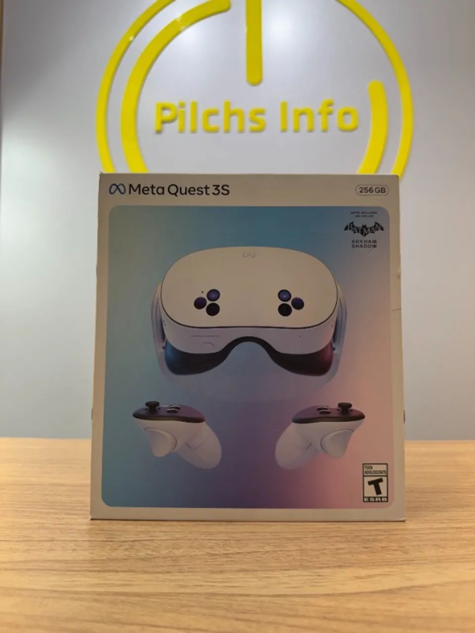 その他 Quest3s Meta quest 3S 256GB Com Batman - Novo Lacrado - Consoles de Vídeo