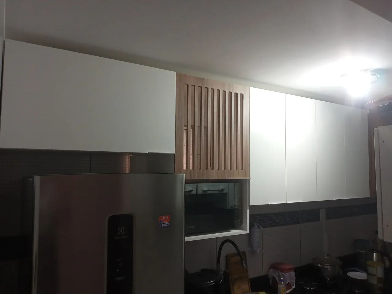 Armário projetado aéreo para cozinha  - Foto 5