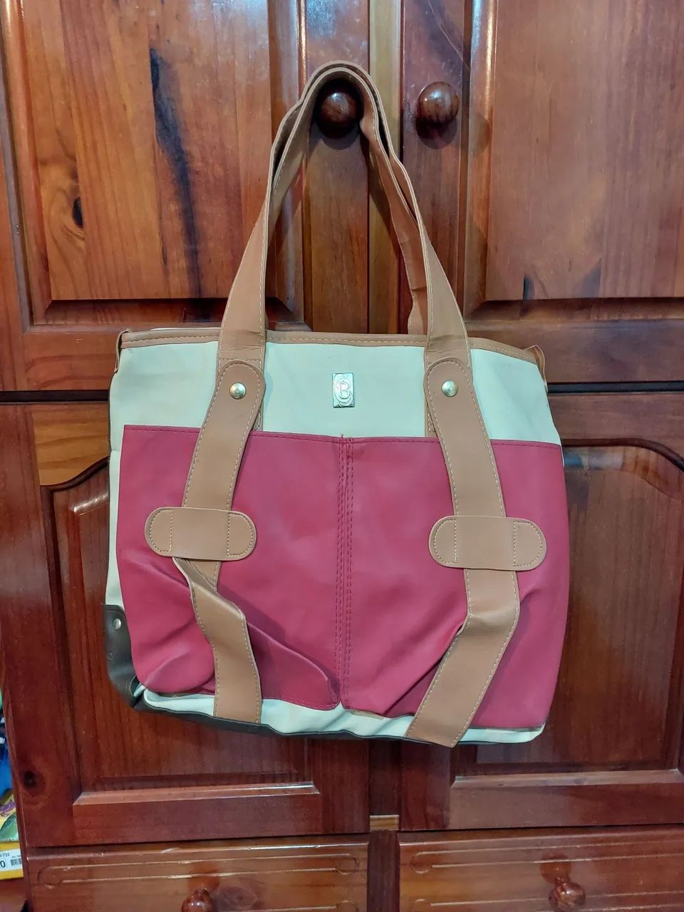Bolsa de Ombro Feminina Vermelha