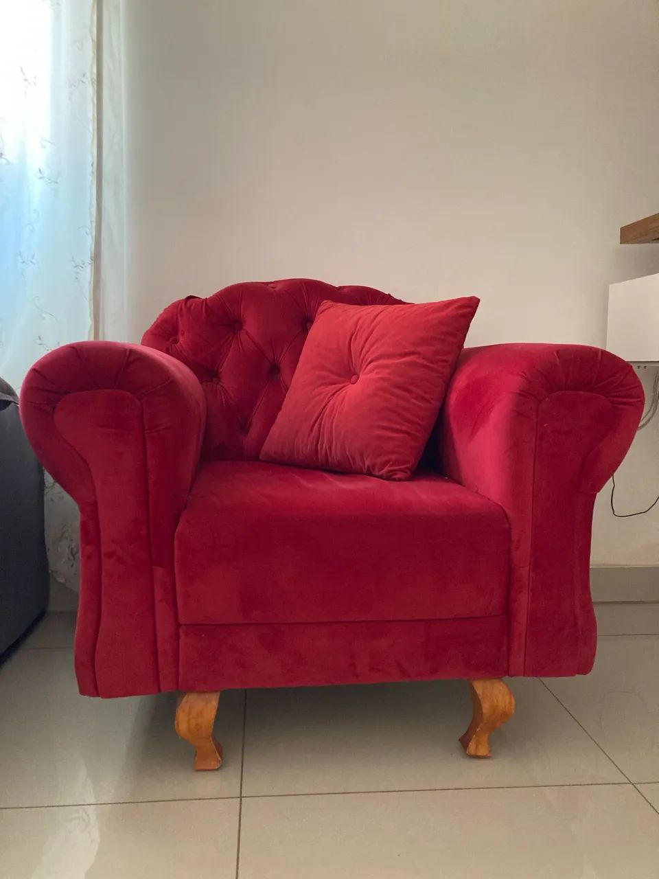 Poltrona Veludo 65704308651139120