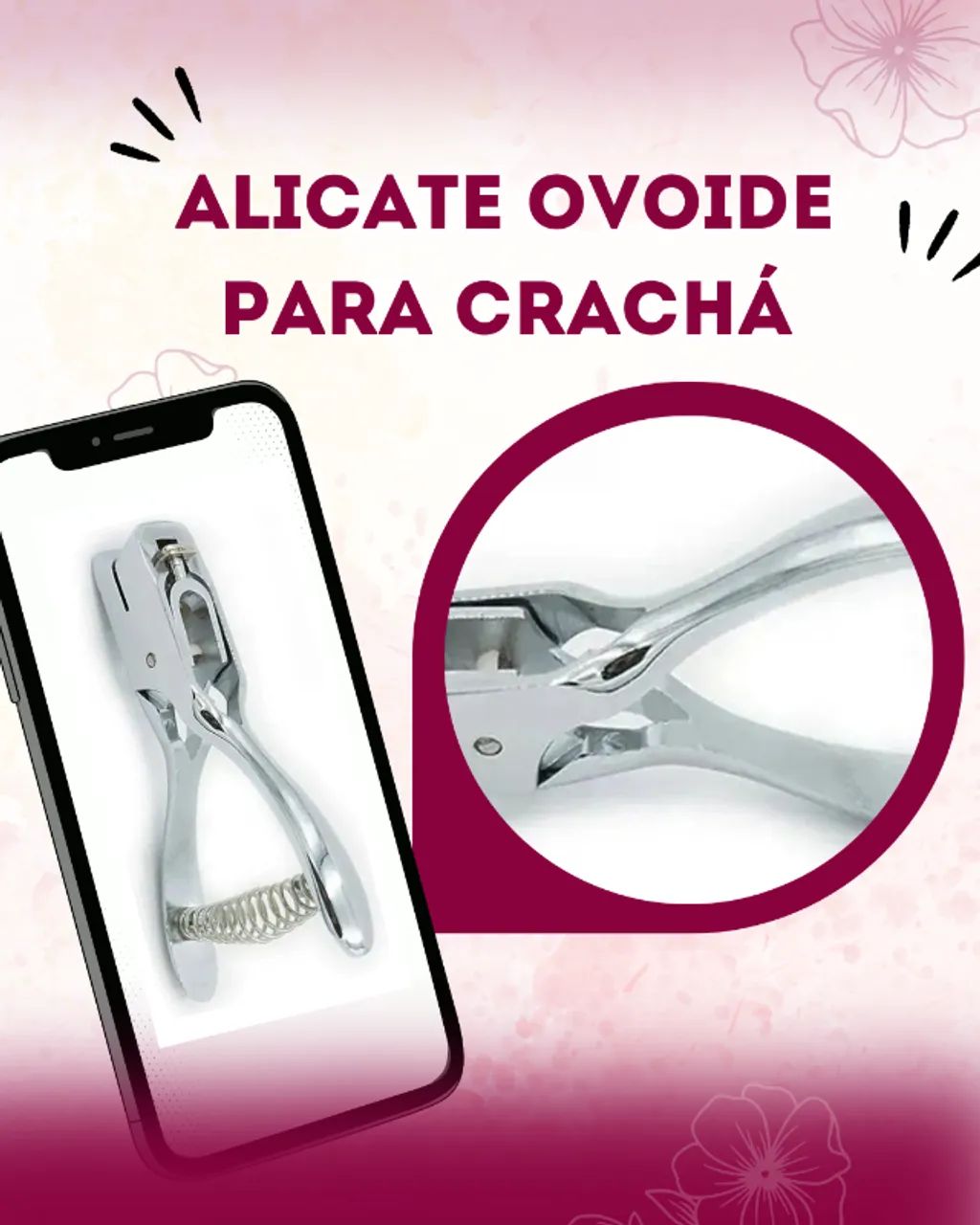 Alicate Furador Ovoide