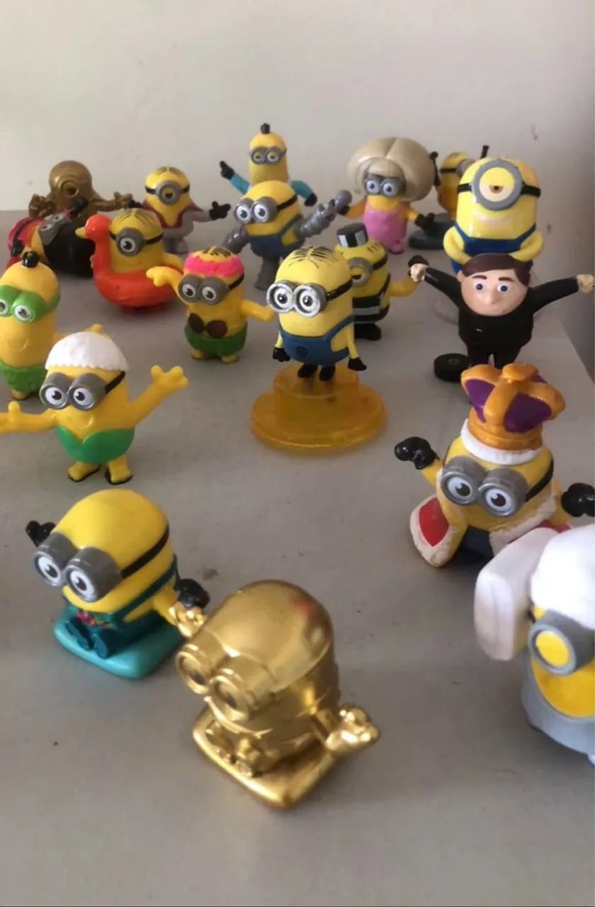 Coleção miniaturas Minions lindos 