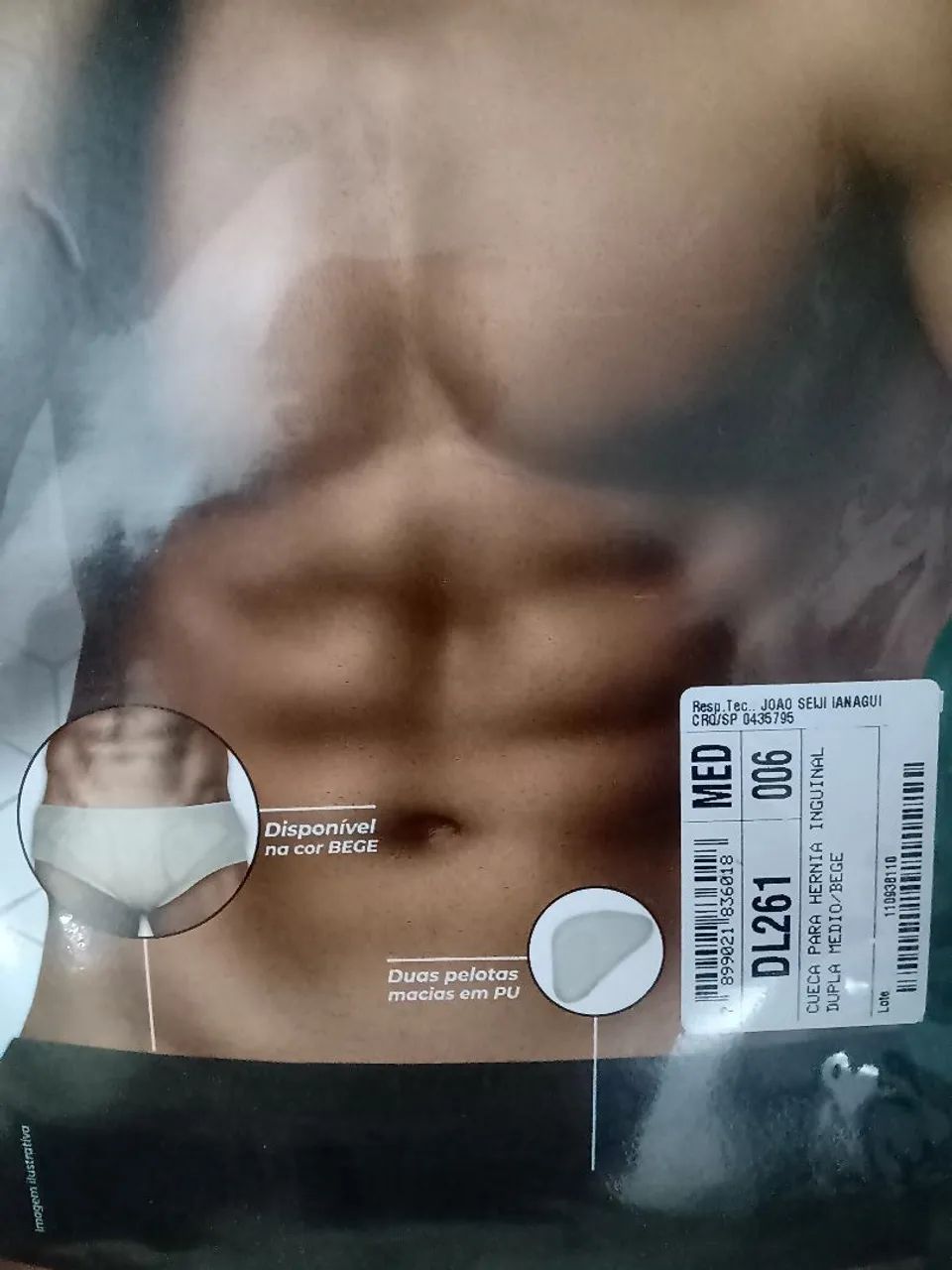 CUECA PARA HÉRNIA ( NOVA ) - Foto 2