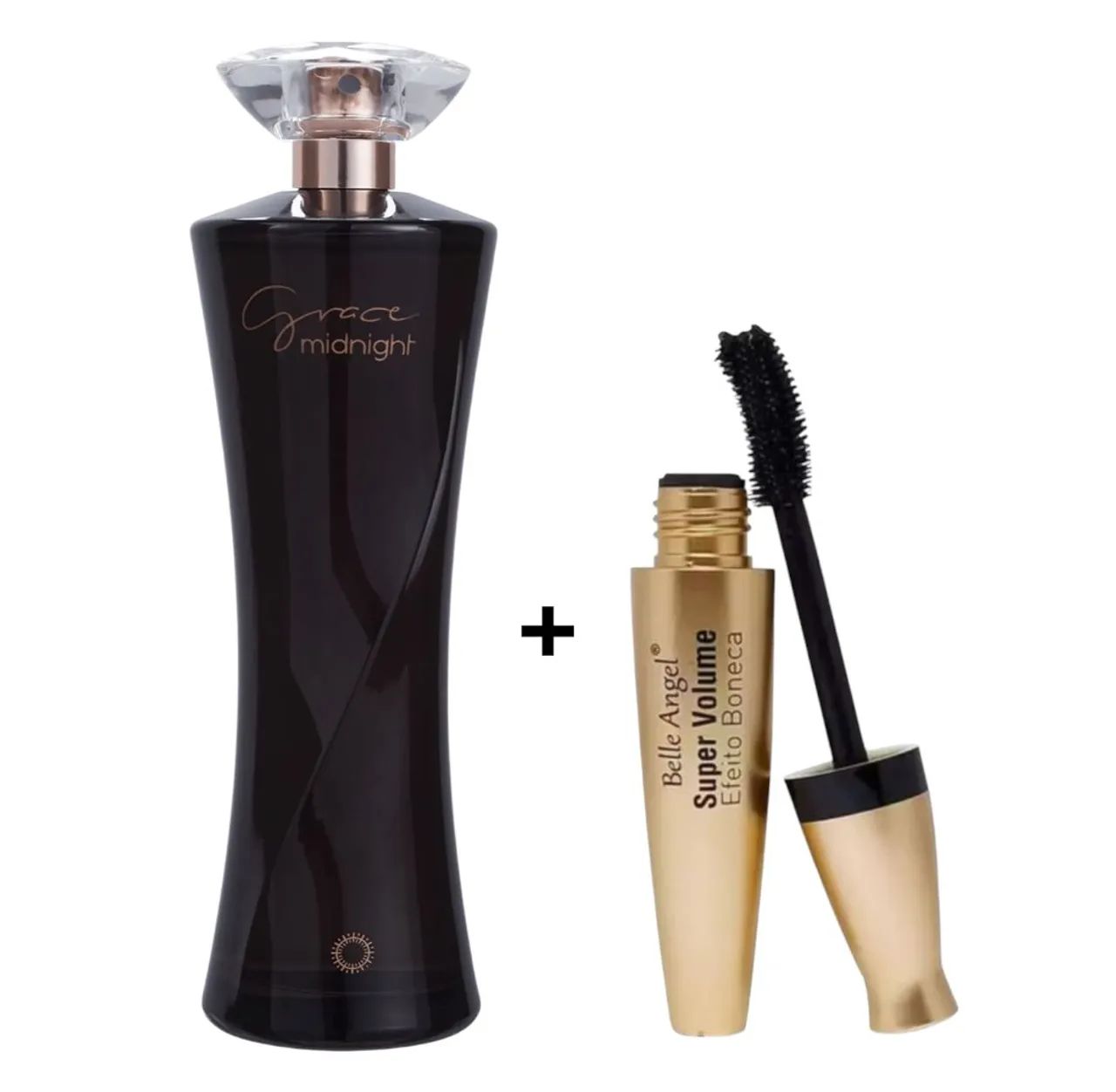 Perfume Grace Midnight + Máscara de Cílios Belle Angel Super Volume - Foto 2