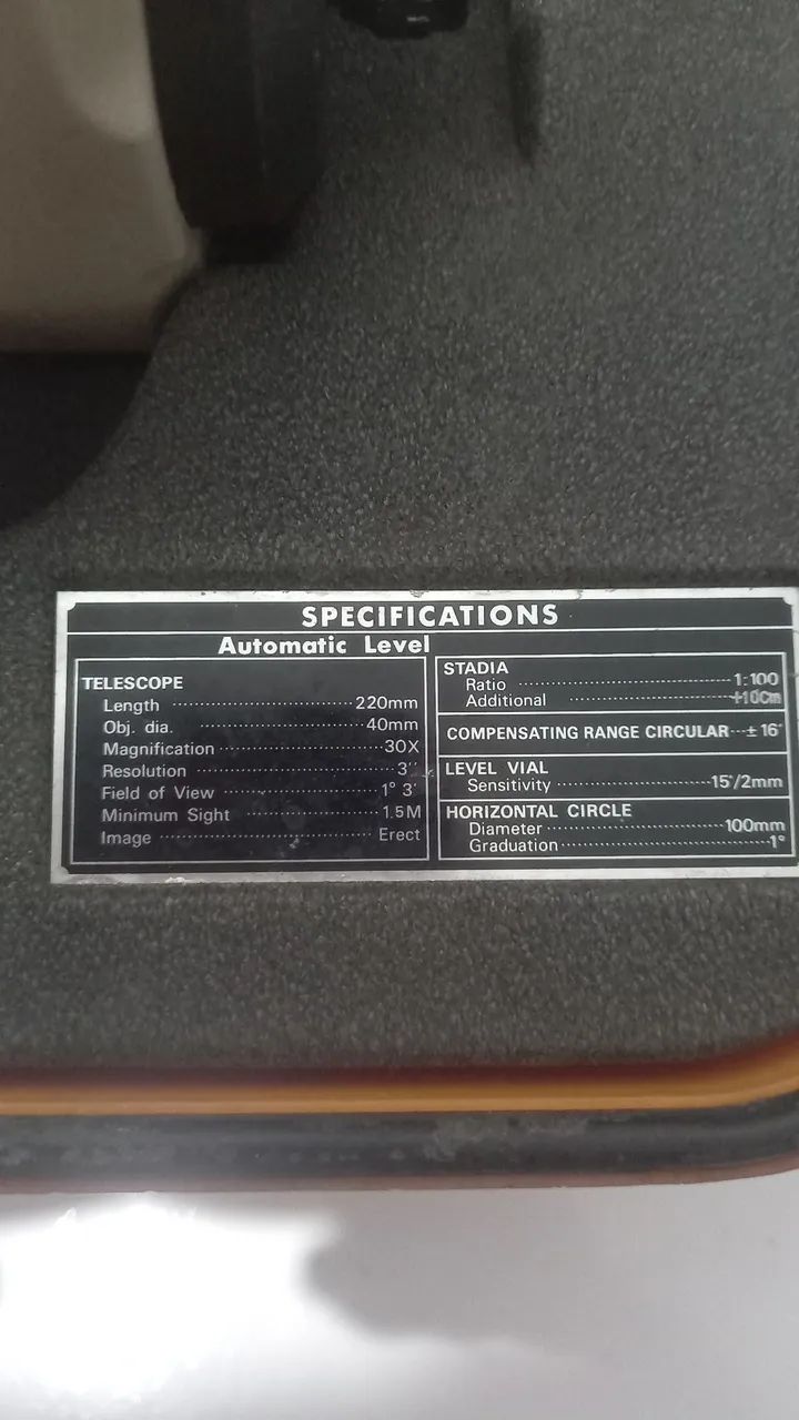 nivel topografico marca hope AW-30 - Foto 4