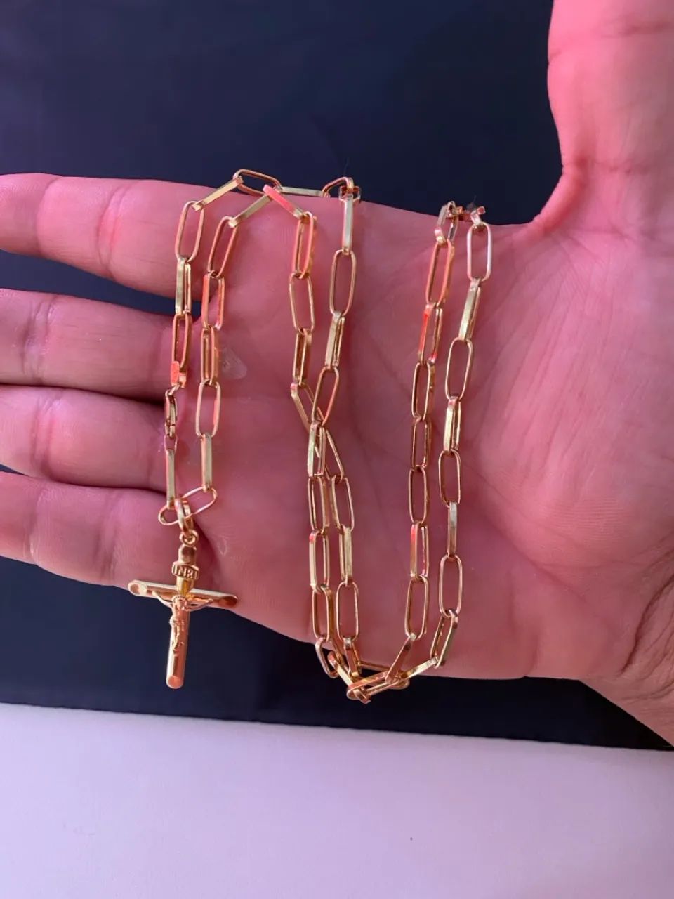 Cordão de Ouro 18k com pingente  - Foto 2