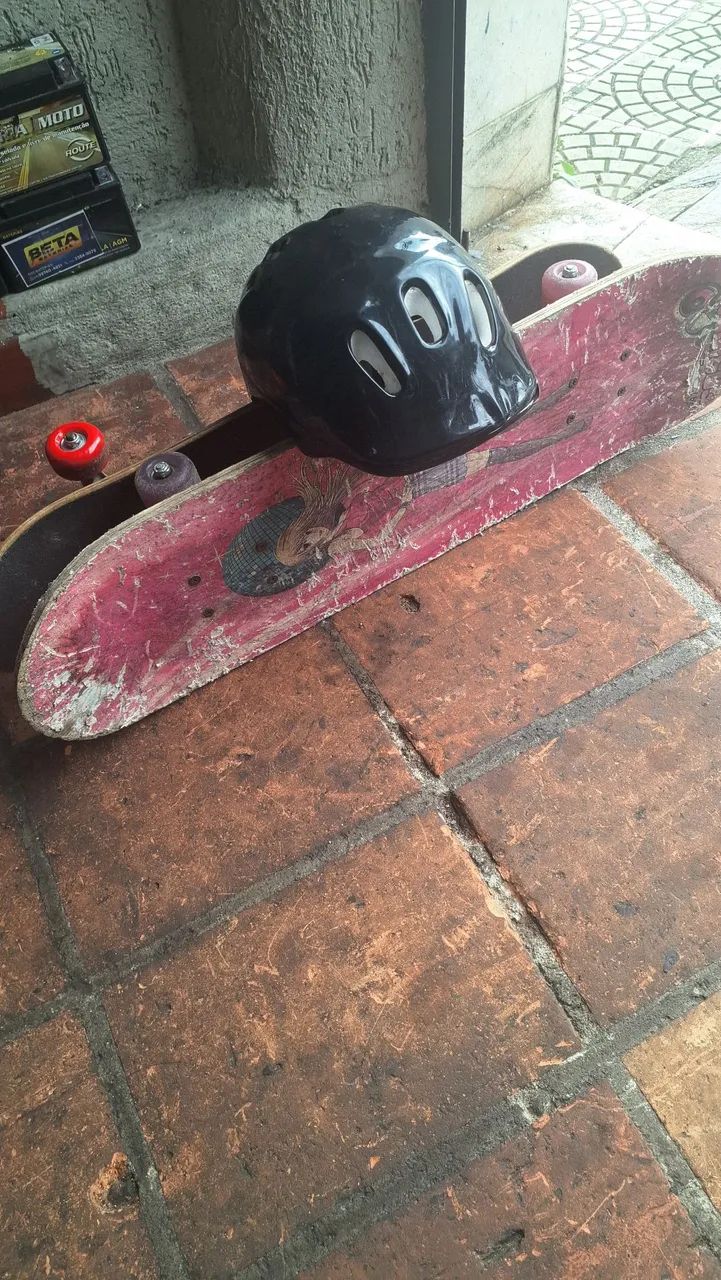 2 Skateboards usados e um capacete  - Foto 3