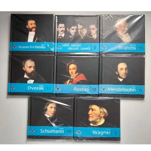 CDs Coleção Folha de Música Clássica