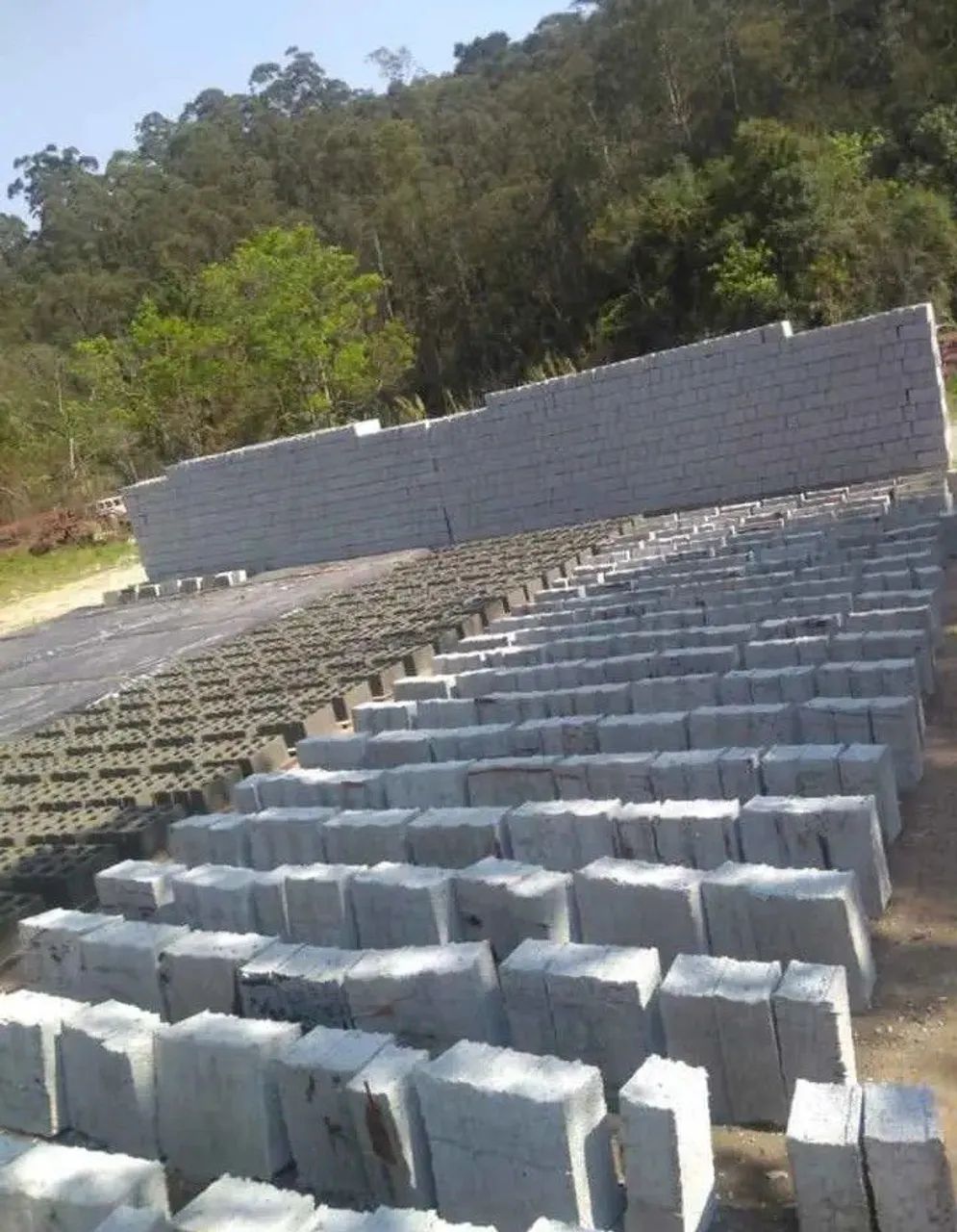 Bloco Vedação 14x19x39cm só R$1,69a unidade  - Foto 6