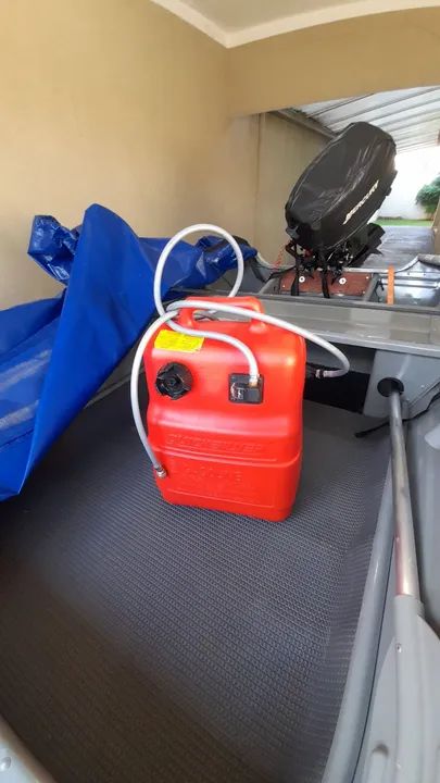 Barco Marreco 55m Mercury 30h berço Bandeirantep - Foto 5