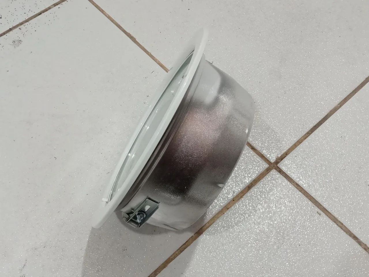 Luminária de Embutir com Vidro 2 Lâmpadas <br><br>Lâmpadas - Foto 5