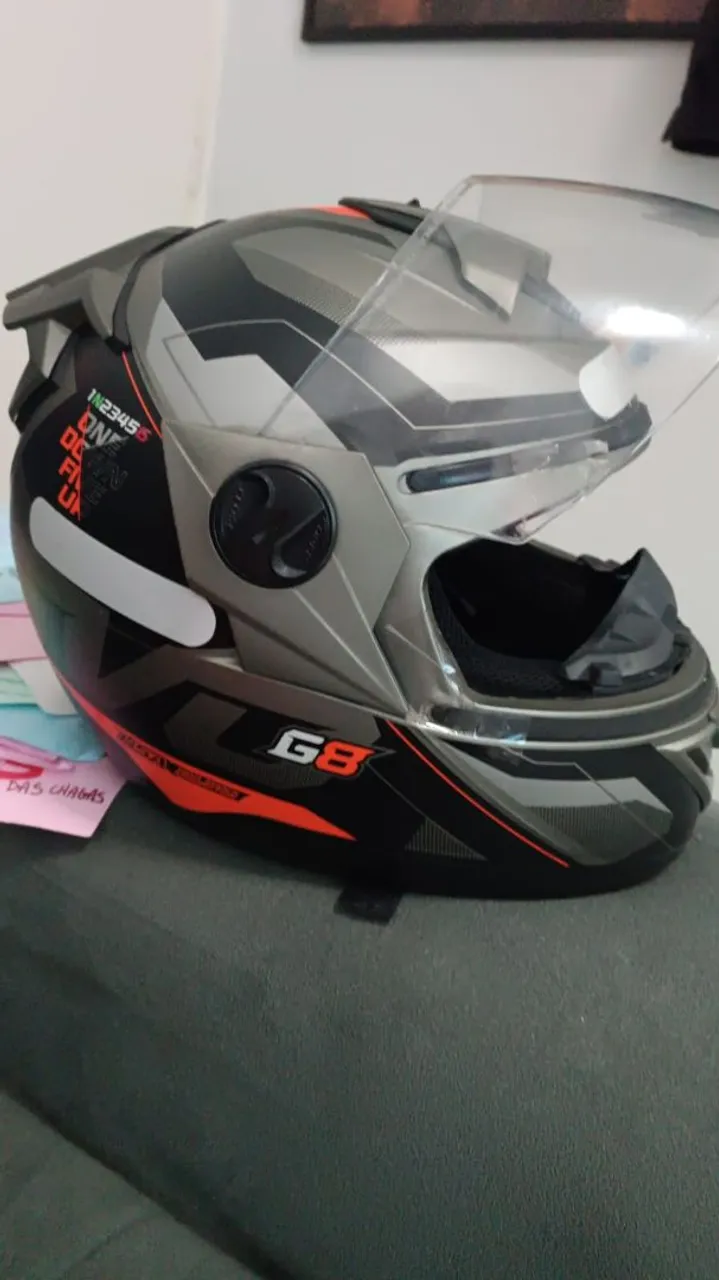 Capacete Moto G8 Design Moderno e Seguro