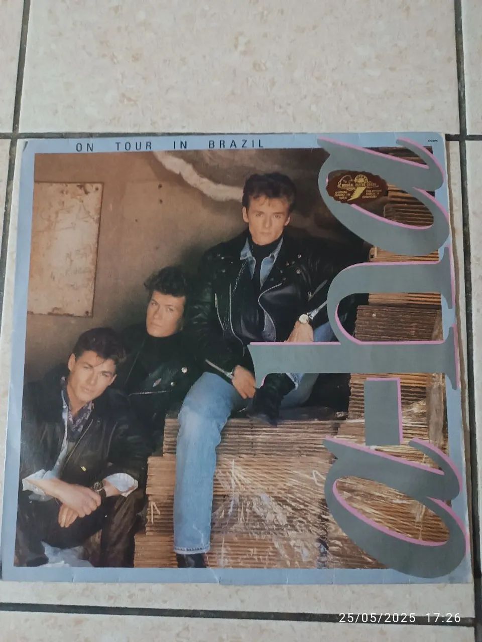 Disco de Vinil - A-ha - On Tour In Brazil