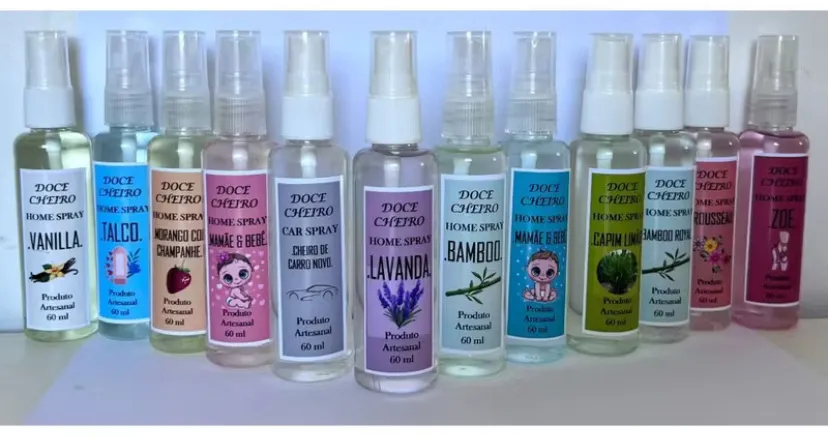 Home Spray Doces Cheiros - Várias Fragrâncias