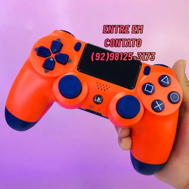 Controle de PS4 Sem Fio Sony - Entrega das 9 até 22hrs
