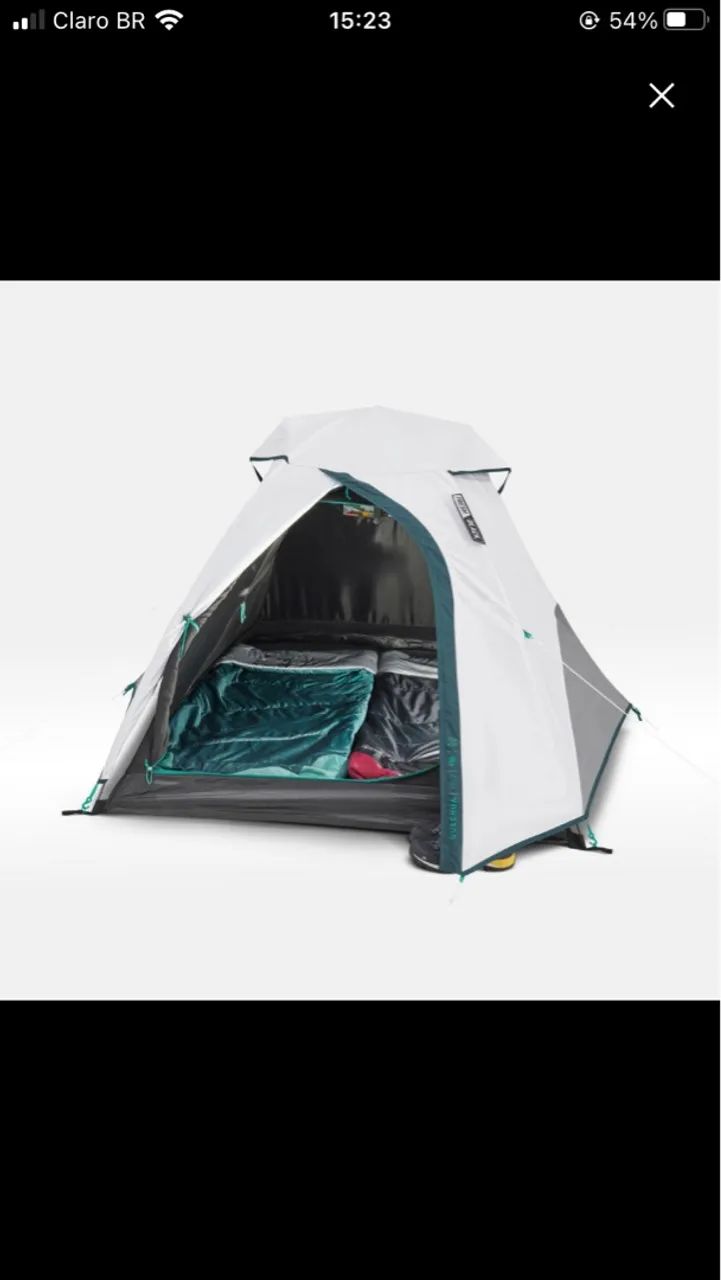 Barraca Camping quéchua 2 Pessoas