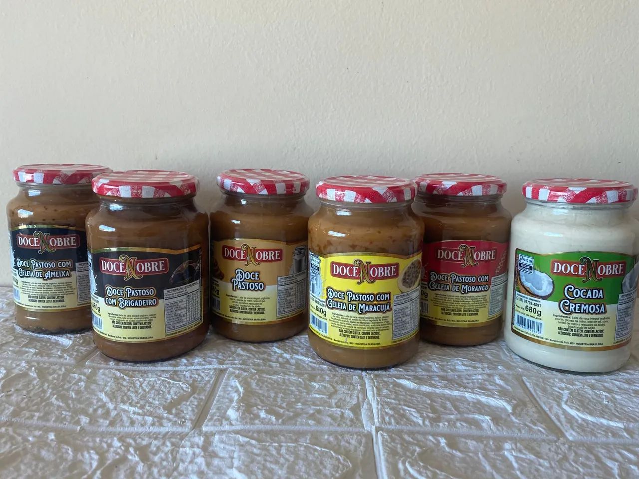 Doces Pastosos Doce Nobre - Sabores Variados