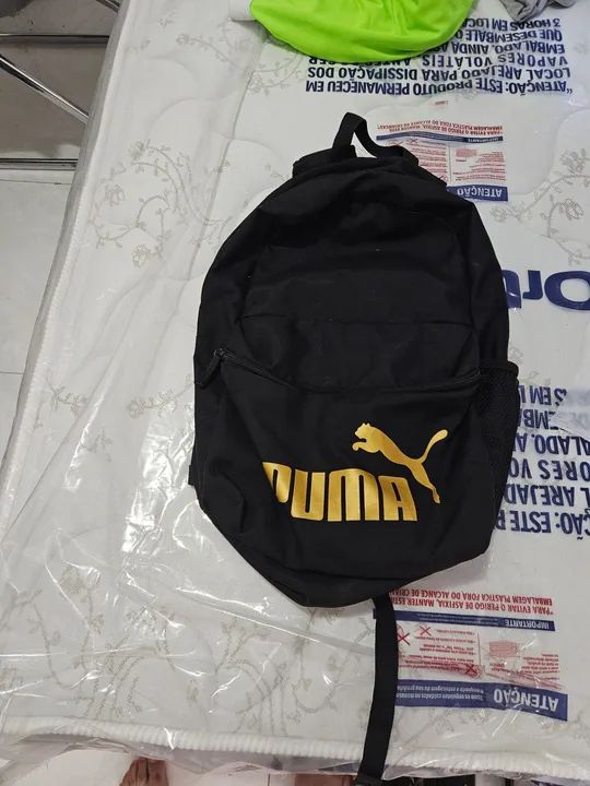 Mochila Puma Preta ótimo estado original 