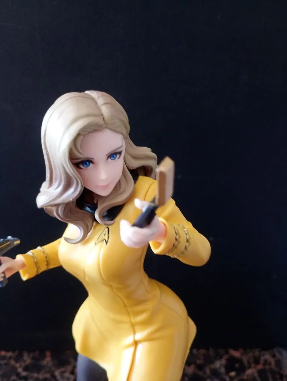 Boneco de ação anime Star Trek Command Officer Bishoujo Statue 