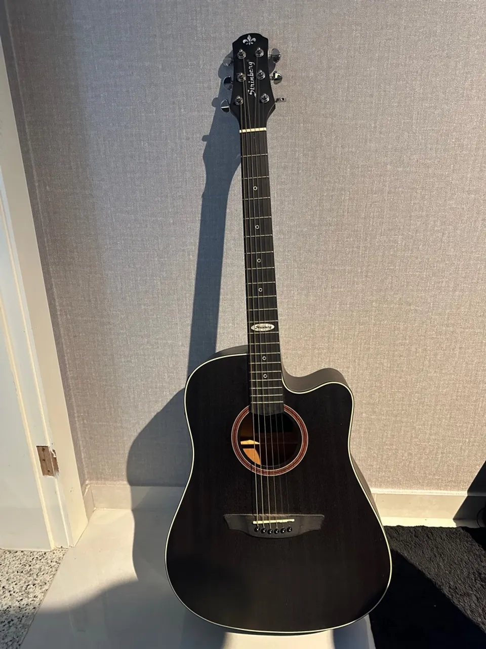 Violão Strinberg SD200C Black Fosco