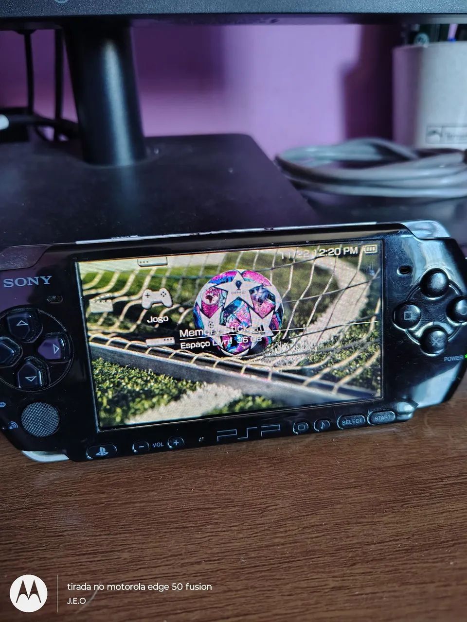 PSP 3000 desbloqueado Cartão com 64 gigas e diversos jogos !