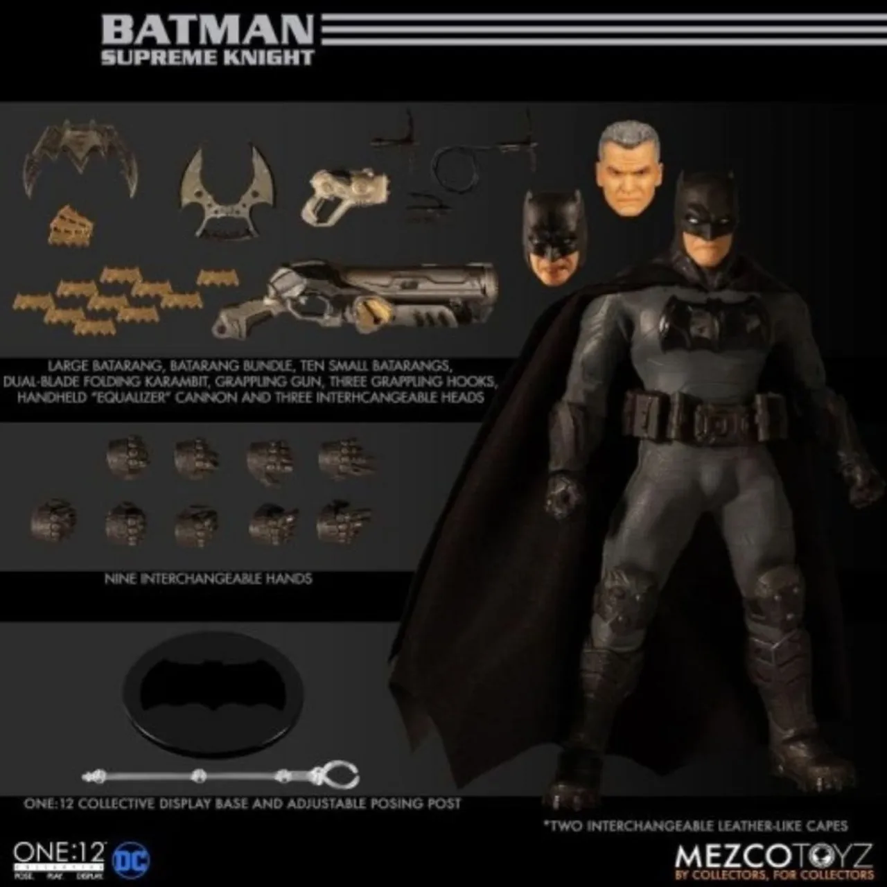 Batman Knightmare Batman v Superman Mezco One 12 Zack Snyder Ben