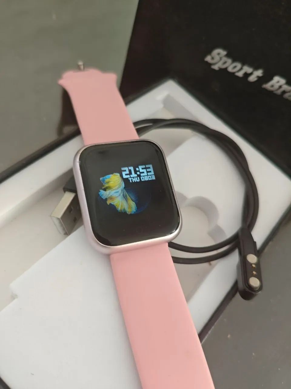 Relógio Smartwatch Feminino Touch Screen Bluetooth