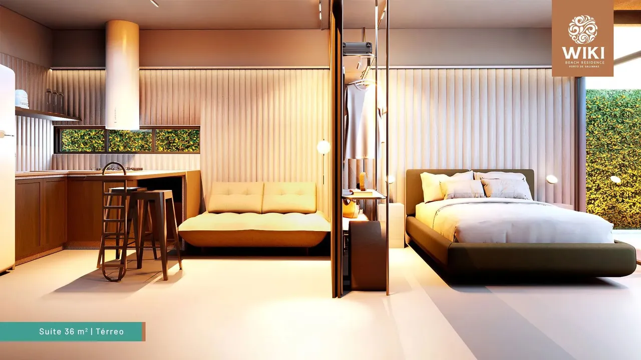 FLATS EM PORTO DE GALINHAS | 36M² | PERTINHO DO CENTRO | CONDIÇÕES EXCLUSIVAS
