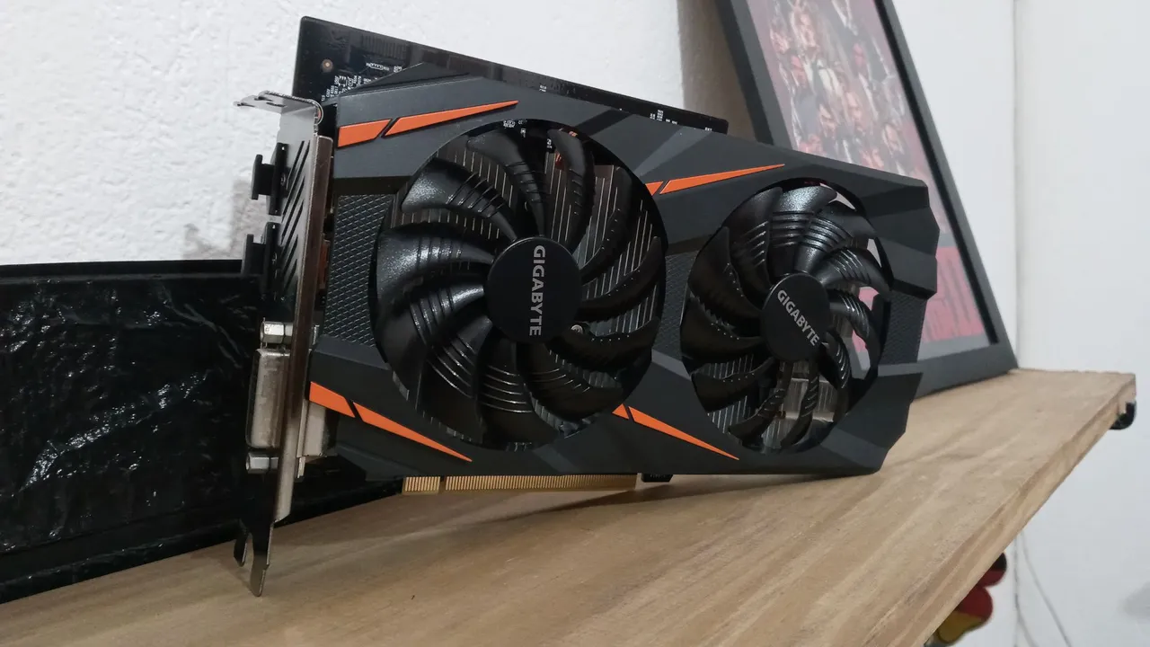 Placa de Vídeo GTX 1060 6GB Gigabyte