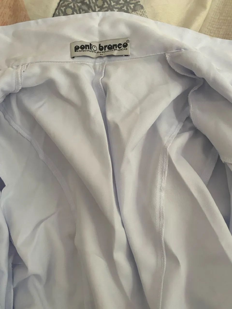 Jaleco da ponto branco 