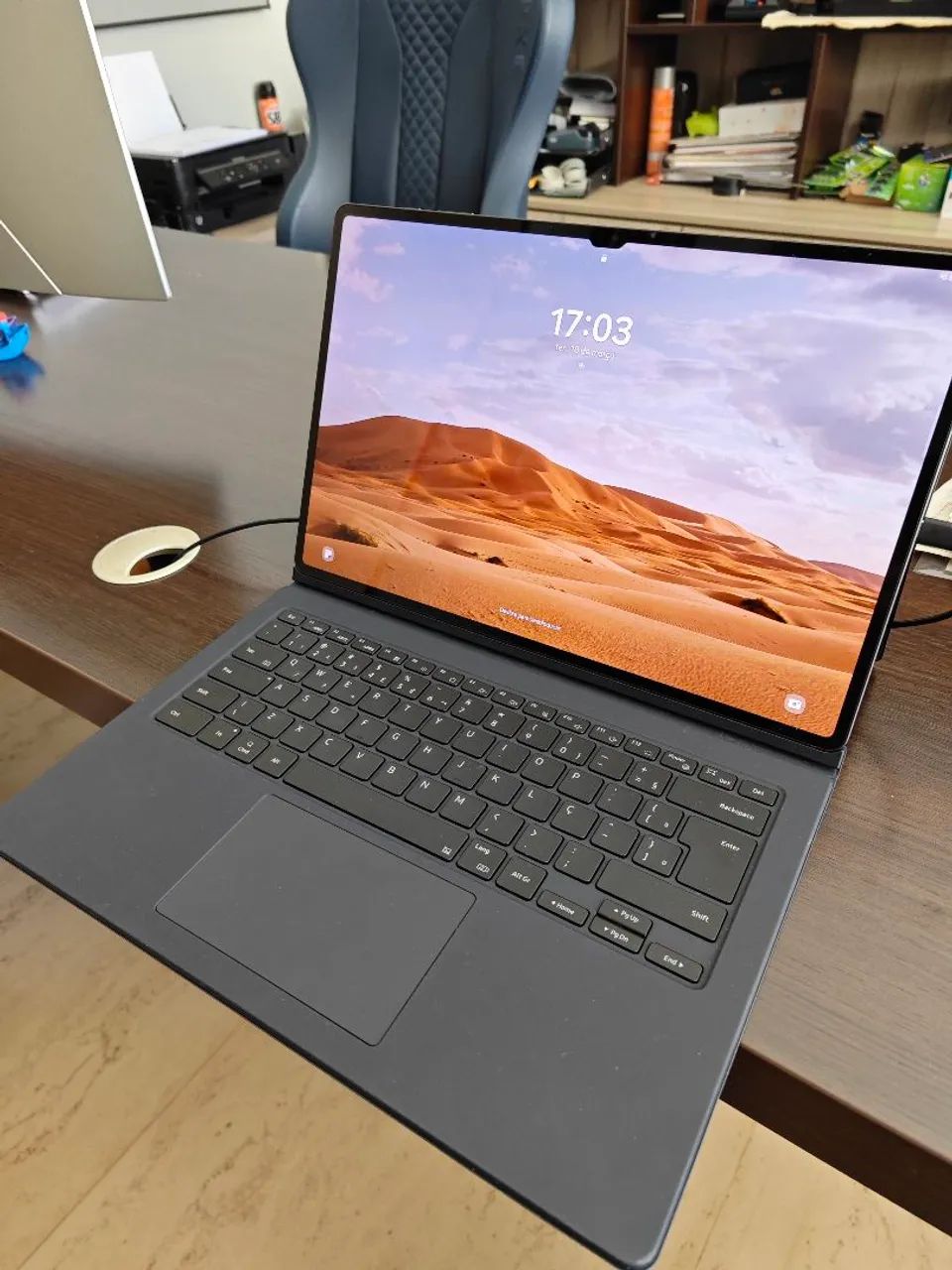 Samsung S9 Ultra c/ caneta e teclado/case - Foto 2