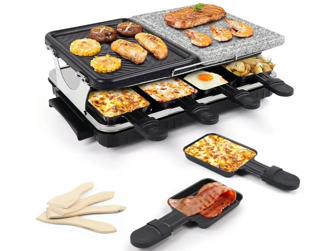 Churrasqueira Elétrica Grill Suzuki 3x1 para 12 Pessoas