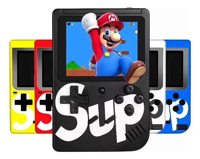 Vídeo Game Portátil Sup 400 Jogos In 1 Mini Game Antigo Retrô