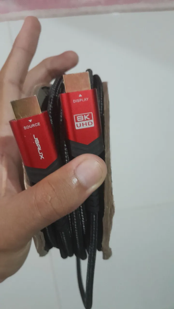 Cabo HDMI 8K UHD para TVs, PCs, consoles e etc de 15 metros