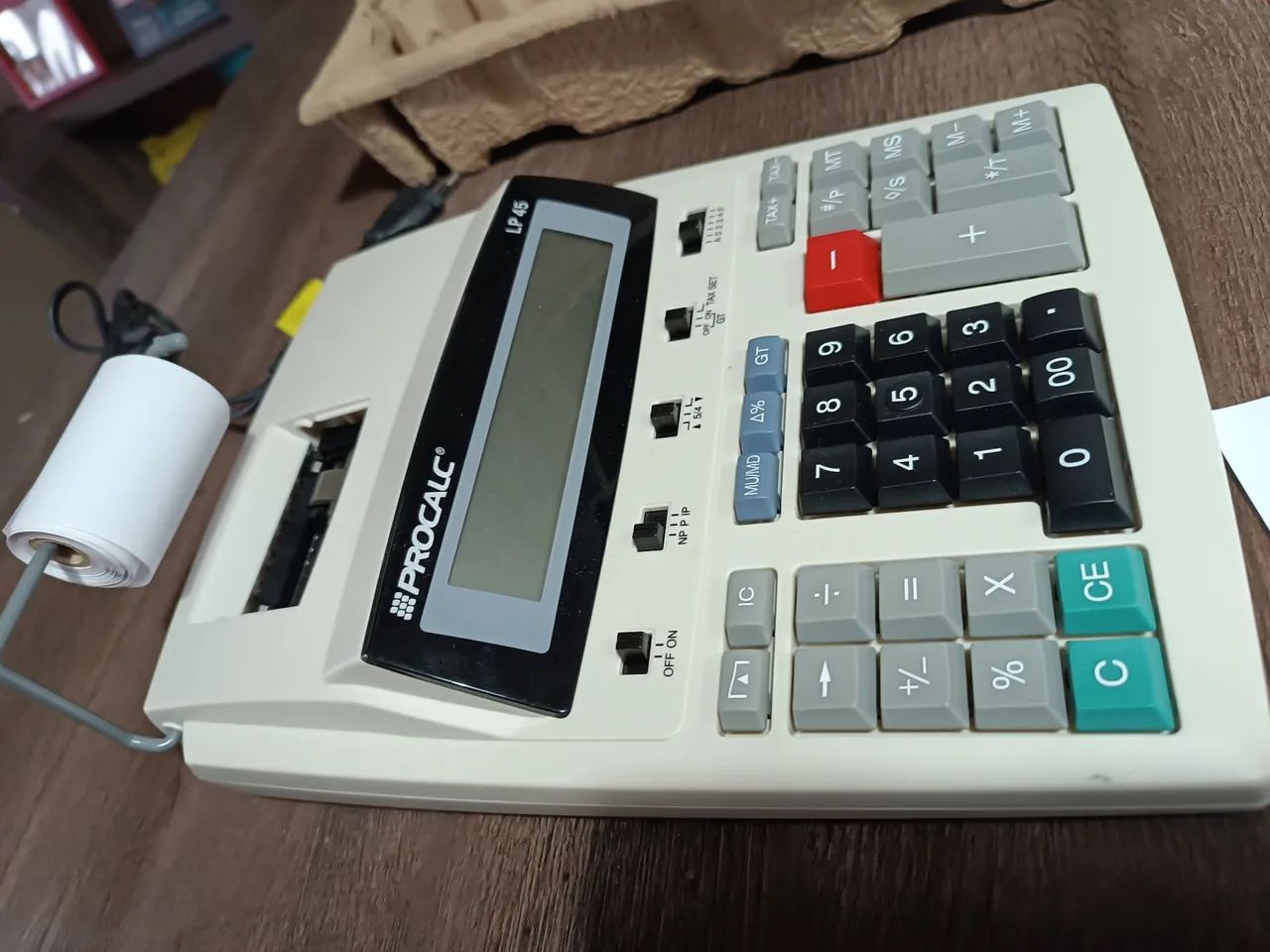 Calculadora com Impressão PROCALC LP 45 *** LEIA O ANÚNCIO*** - Foto 6