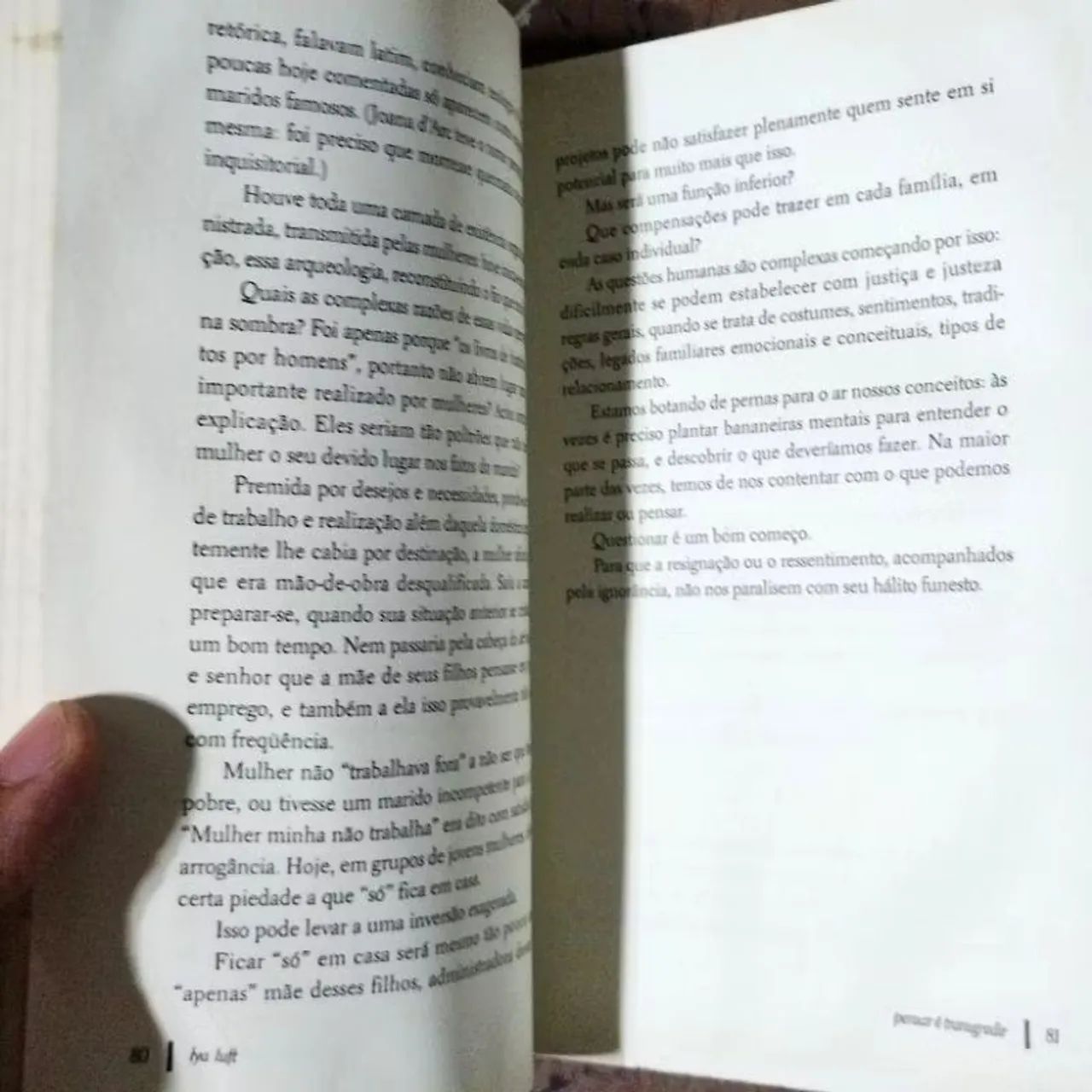 Livro: Pensar é transgredir - Lya Luft - Foto 5