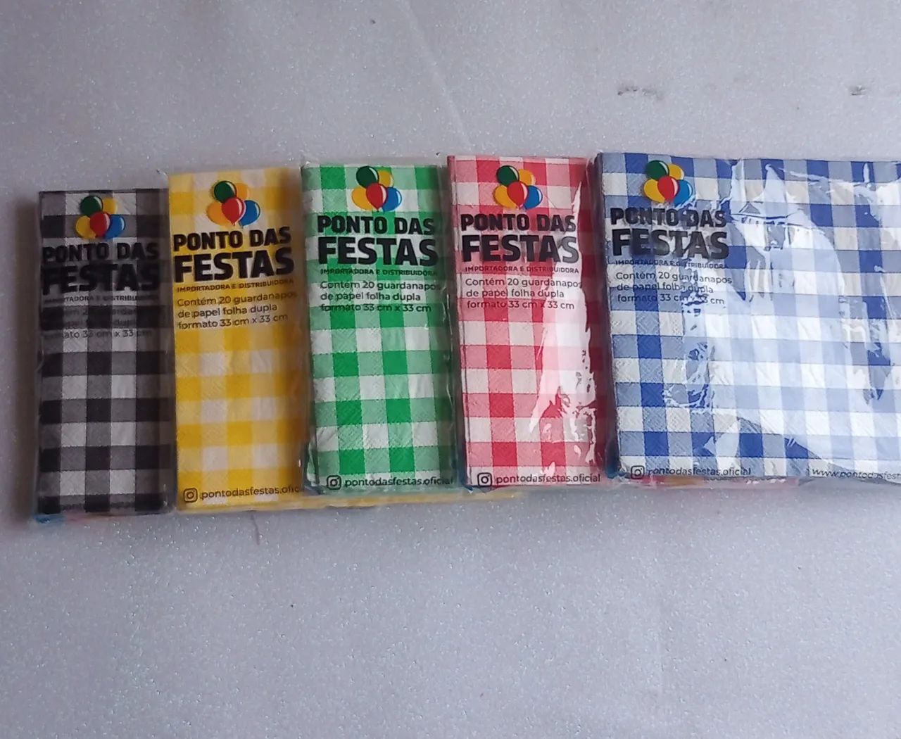 Kit descartáveis Xadrez - Foto 4