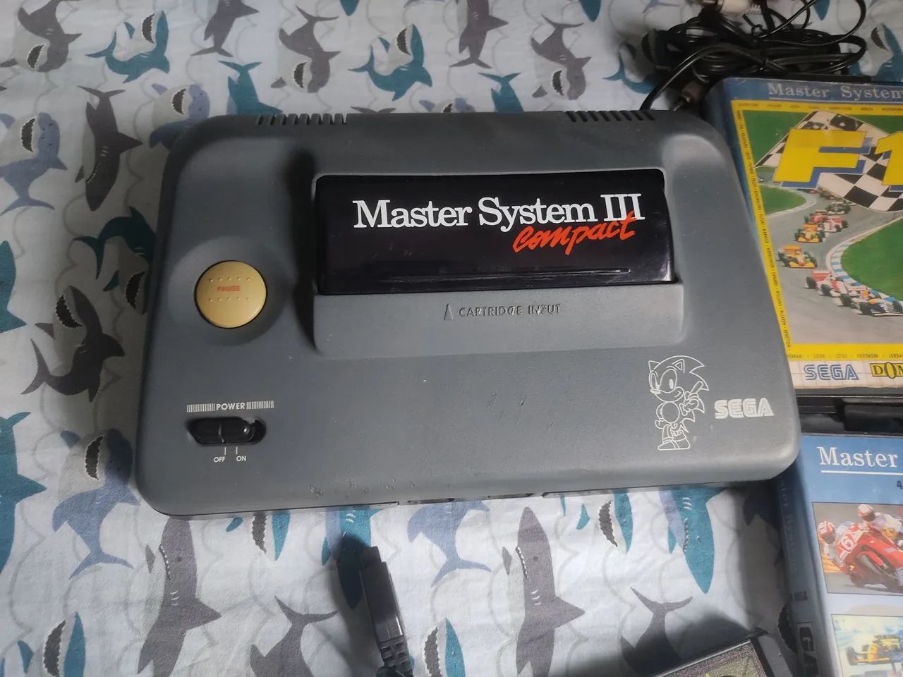 Master System 3 com Sonic na memória 
