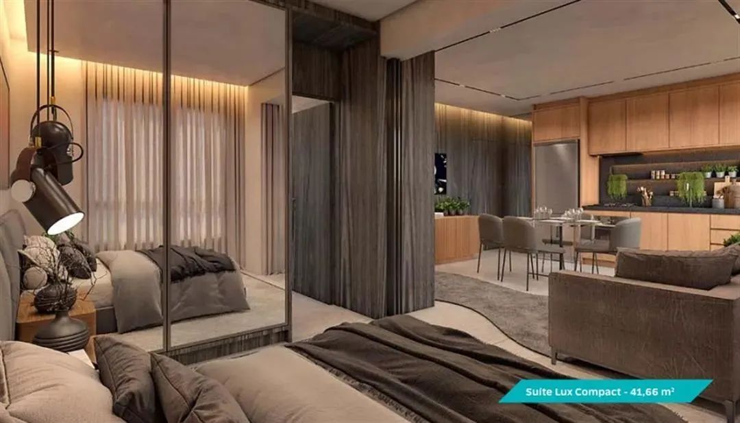 Lux Oeste - Apartamento 1 quarto, sendo 1 suíte - Foto 2
