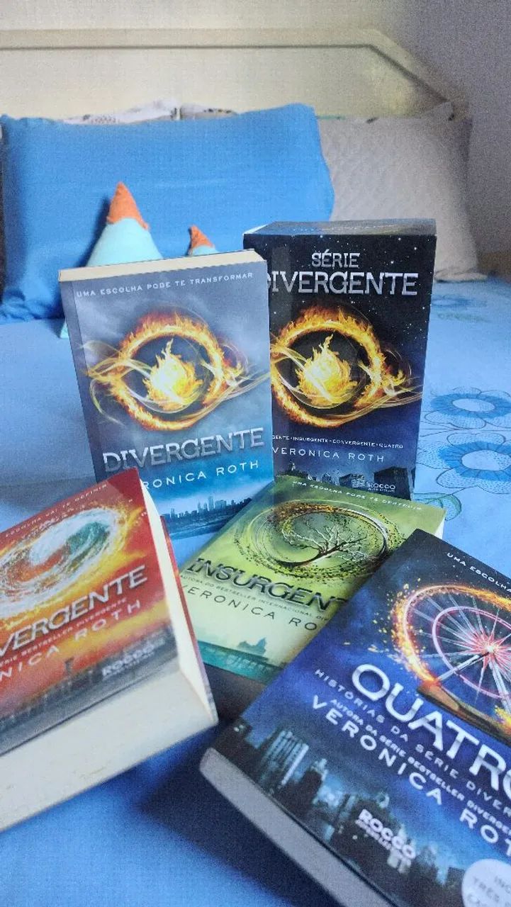 Livros da Série Divergente - Completo Box de livros divergente 