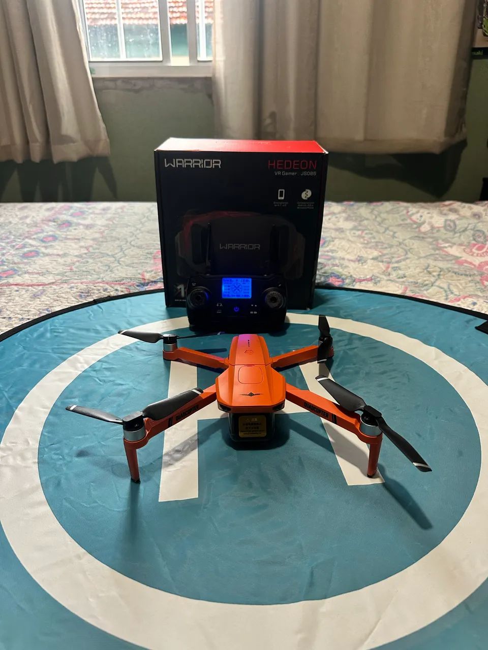 Kit Drone KF 102 com GPS com kit fpv , 3 Baterias , Maleta , Pista de Pouso  - Foto 3