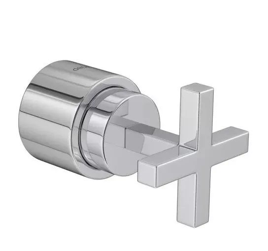 Acabamento Quadratta Clássica Deca p/registro d/pressão 1/2 3/4 Cromado