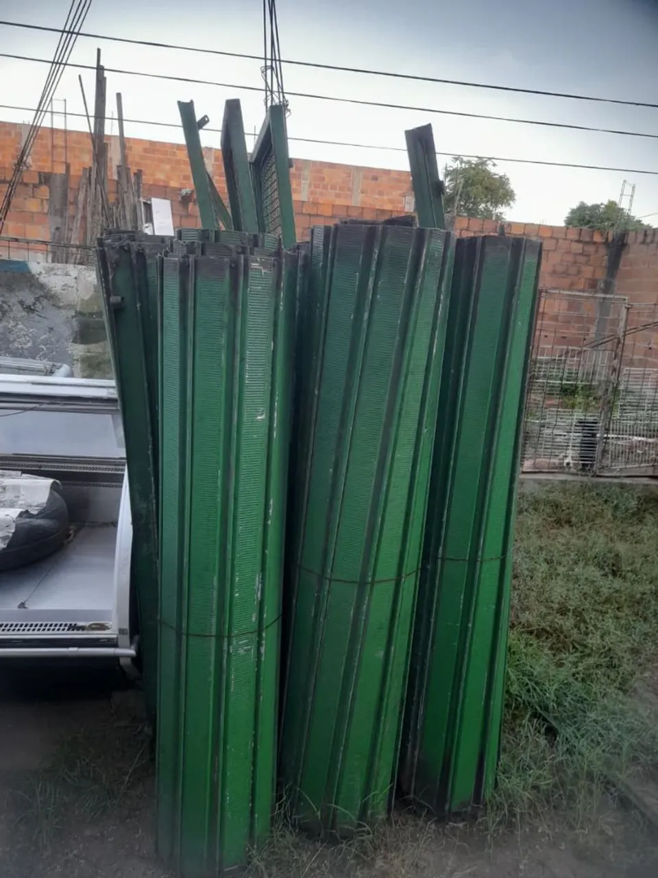 Portas de Aço Verde