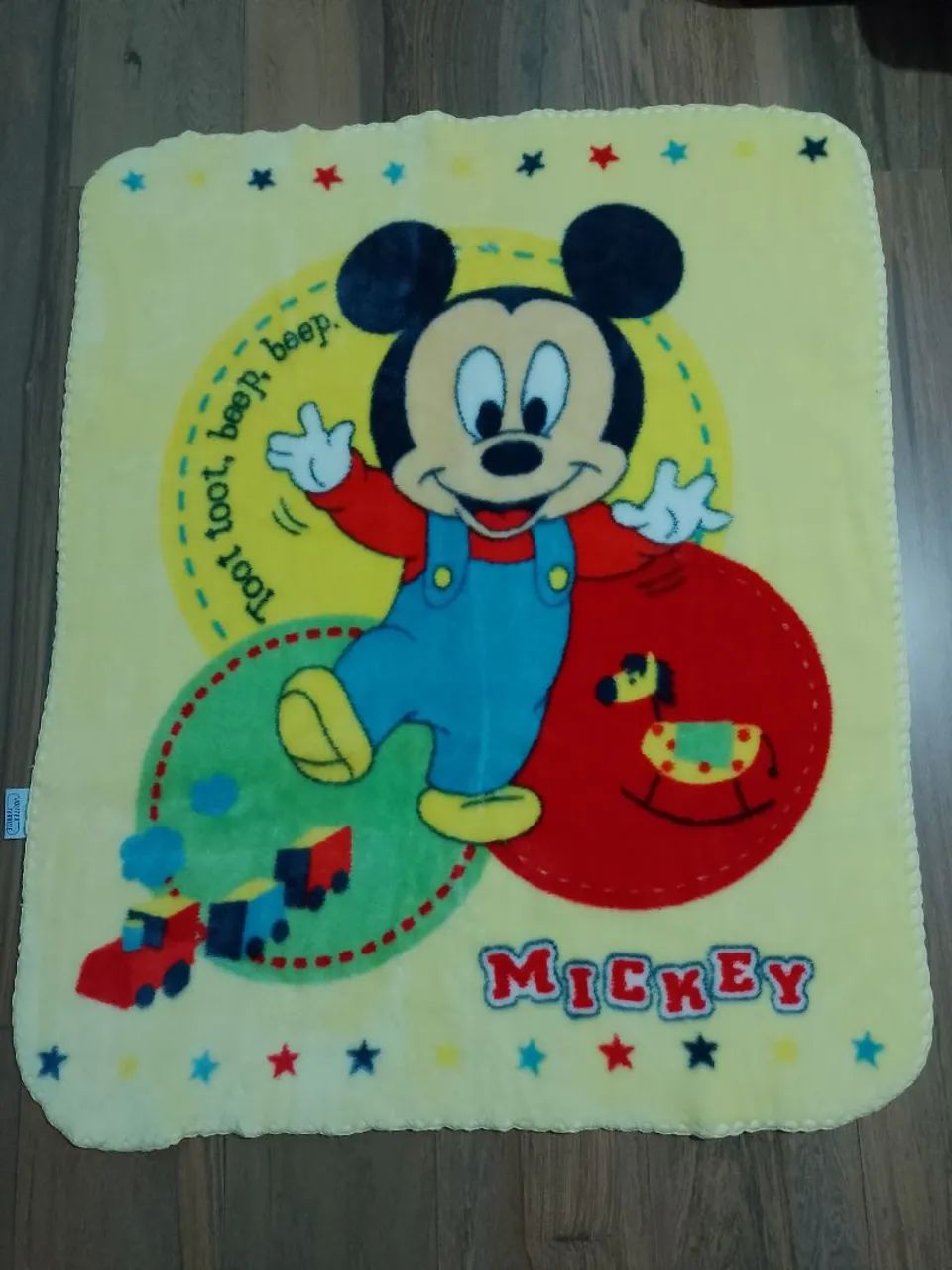 Cobertor Infantil Mickey Mouse para recém nascidos