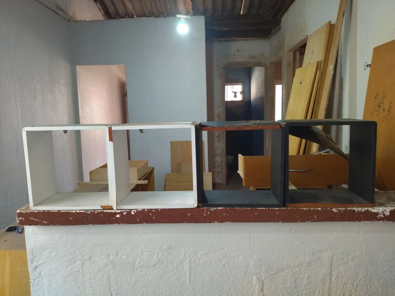 Nichos de madeira para decoração - Foto 2