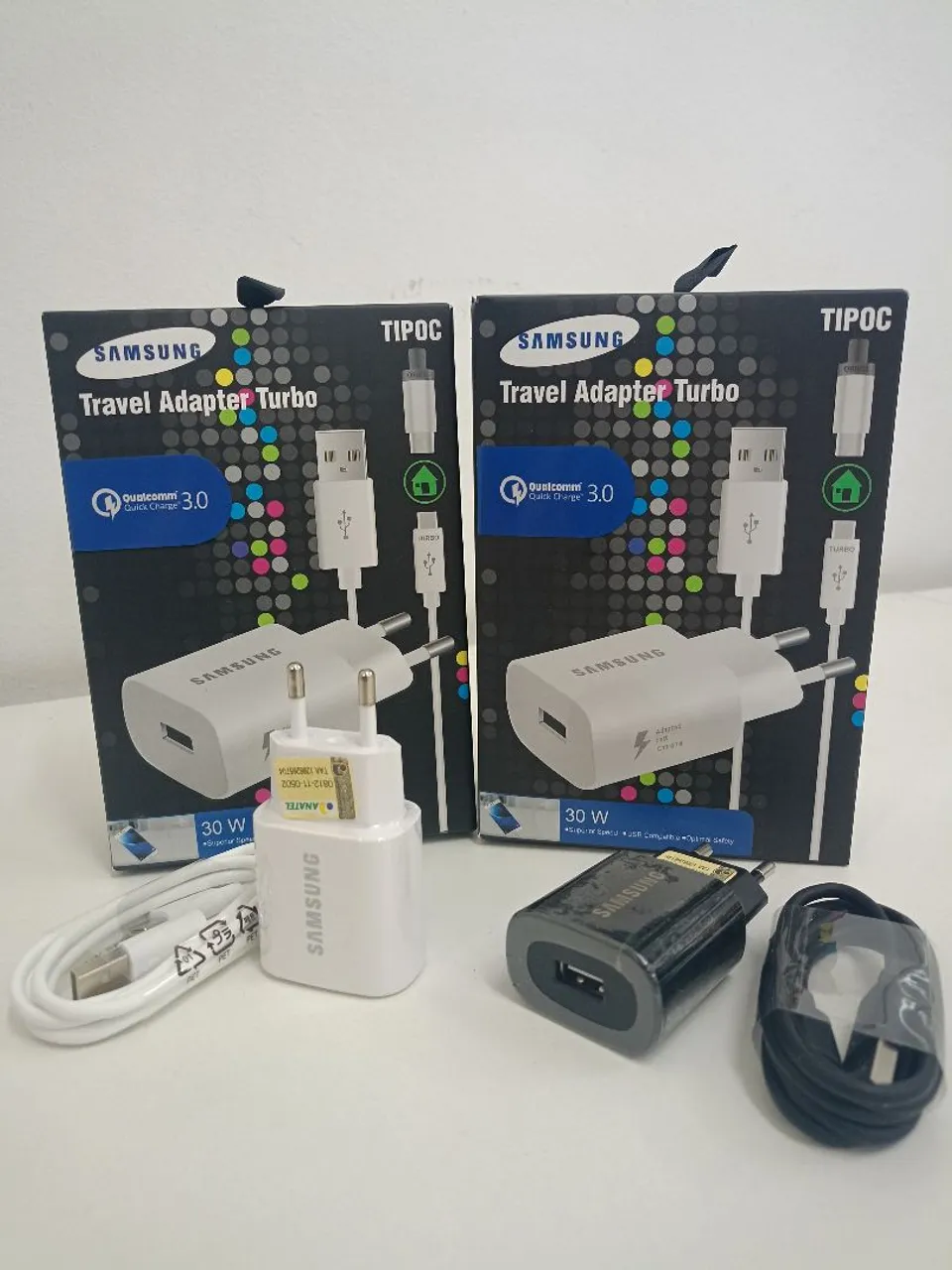Carregador Turbo 30w Tipo C Samsung - Novo - Lacrado